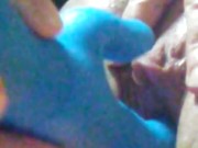 my step sister playing with her pussy