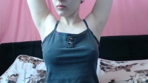 Armpits massage fetish