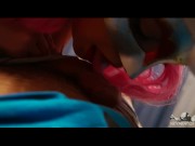 Christmas present Blowjob 3/16