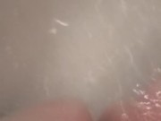 Masturbation in the bathroom
