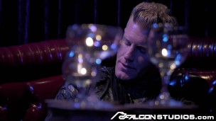 Johnny V Rides Big Black Cock in the Backroom
