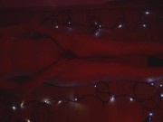masturbating on the floor on Chistmas 8/16
