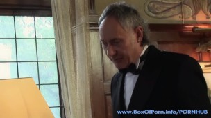 Stacey Saran Succumbs To Ben Dover's Carnal Desires@