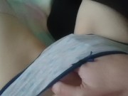 cute lesbian touches her girlfriend until she cums hard | intimate lesbian 9/16