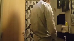 Diaper boy Getting Ready