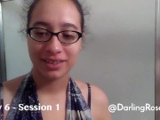 Week-long gag reflex training video diary 12/16