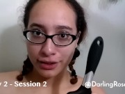 Week-long gag reflex training video diary 4/16