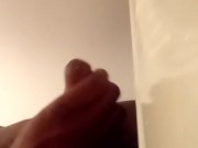 STROKING MY BBC TILL I CUM