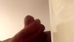 STROKING MY BBC TILL I CUM