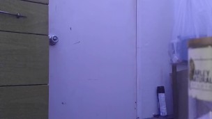 Answering door Naked for former roommate to give him his mail