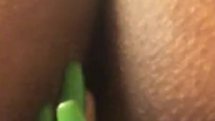 Rubbing my fat pussy feels so good