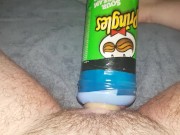 Fleshlight wank balls deep cumshot