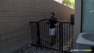 NextDoorStudios Scotty Finds a Pokemon in Lance's Yard!