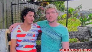 Freddys long uncut cock ram into twinks tight butt hole