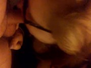 busty blonde gve boyfriend amazing head 12/16
