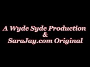 Busty Milf Sara Jay Gets Horny on Lunch Break and Cums Hard! 1/16