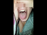 Girl Tongue & Mouth 7/16