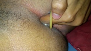 Fingering my tight ass