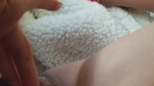Showing off wet horny pussy