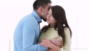 Creampie-Angels.com - Klara - Kinky lovers get doggy style orgasm
