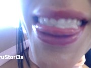 Big Dick (BBC) Stud Gets a Blow Job by Brunette Teen babe 16/16