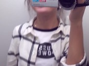 Peeing in the airplane 16/16