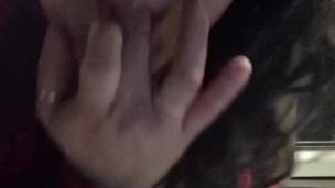 morning masterbation with hitachi, loud hard cumming
