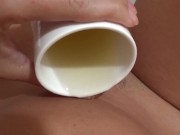 Morning urinate in cap Camilla Moon 12/16