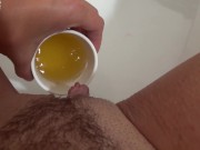 Morning urinate in cap Camilla Moon 9/16