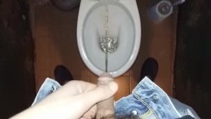 Boy pissing