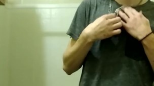 Jack off sesh and shower