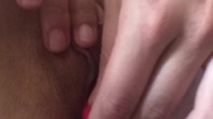 Playing with my pussy till I cum