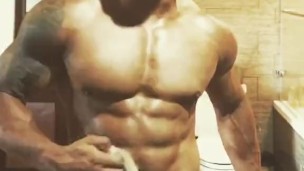 Sexy male stripper from new yor city haat hire today ig- heat718 big dick