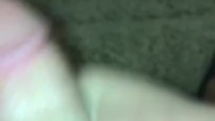 Solo jerking cumshot