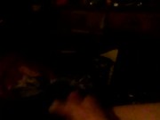 Playing with my cock