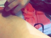 naughty redhead teen flashes tits and pussy in public 2/16