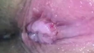 Teasing my wet little pussy before daddy comes home