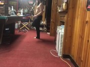 Bearded man working out naked 4/16