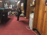 Bearded man working out naked 5/16