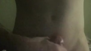 Jerking my thick cock and shooting a hot messy load (w/ slow-mo cumshot)
