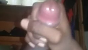 Big black dick solo
