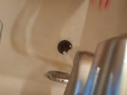 Cumming in the bath 3/16