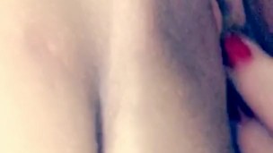 Rubbing my pussy