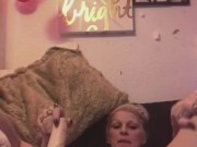 Jess having too much fun alone 2/16