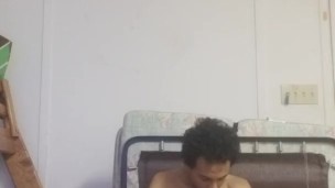 Twink jerking off