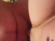 Gf blows me then gets fucked 12/16