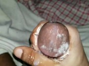 2nd CumShot From My New Video Freshly Shaved And Can't Stop Cumming!!!