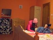 Picky bitch fucked from the doorstep of the house 4/16