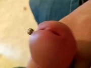 Just jacking off at work