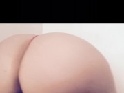 Curvy blonde booty and hips striptease 4/16